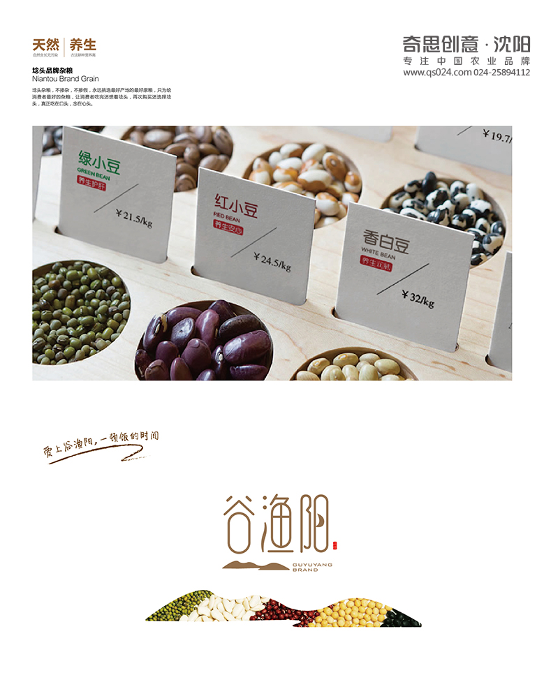 天津宏賀雜糧品牌策劃，高端logo設計，專業雜糧包裝設計，沈陽奇思創意